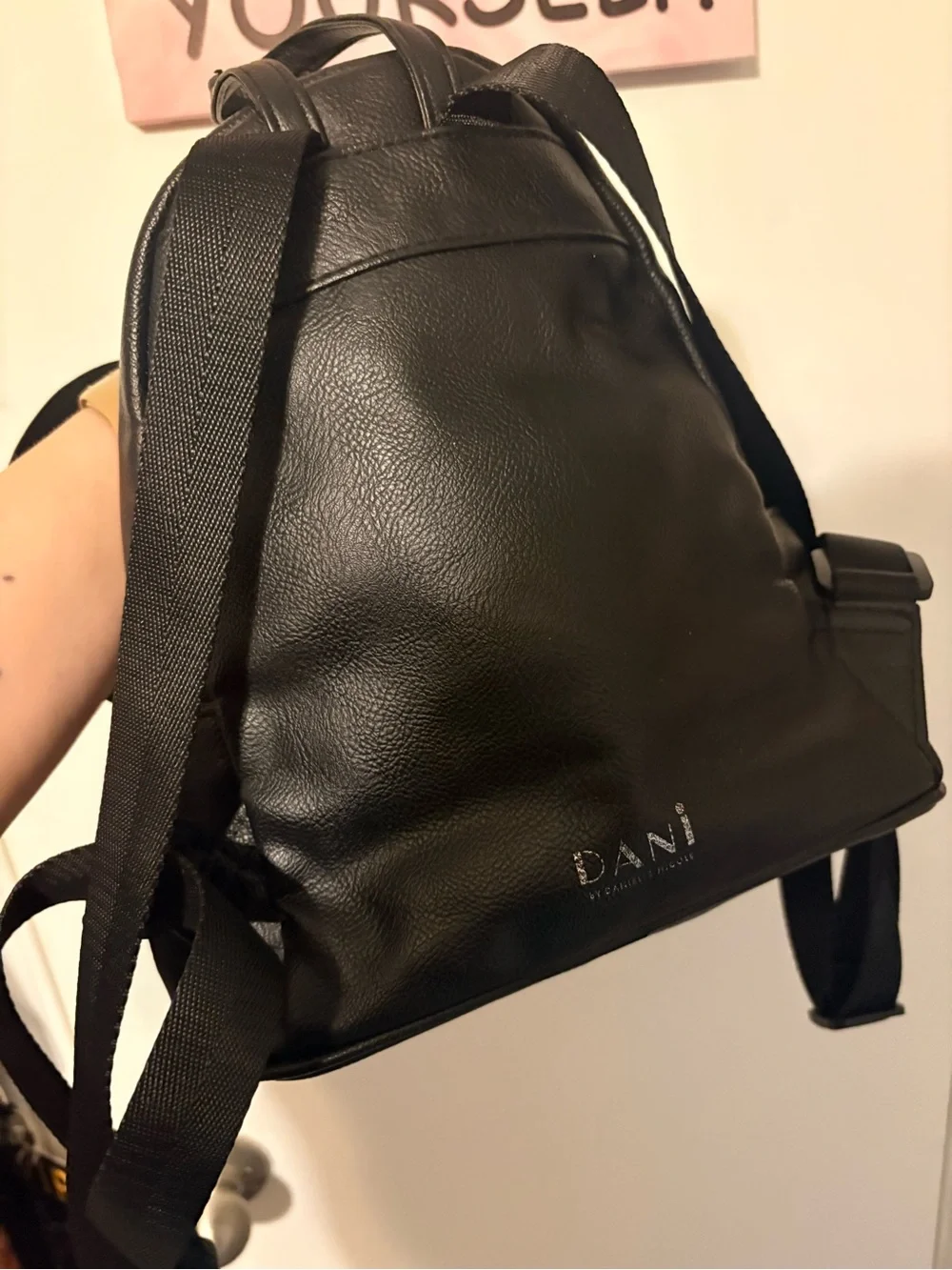 Black 'Wild One' Stitch Character Backpack